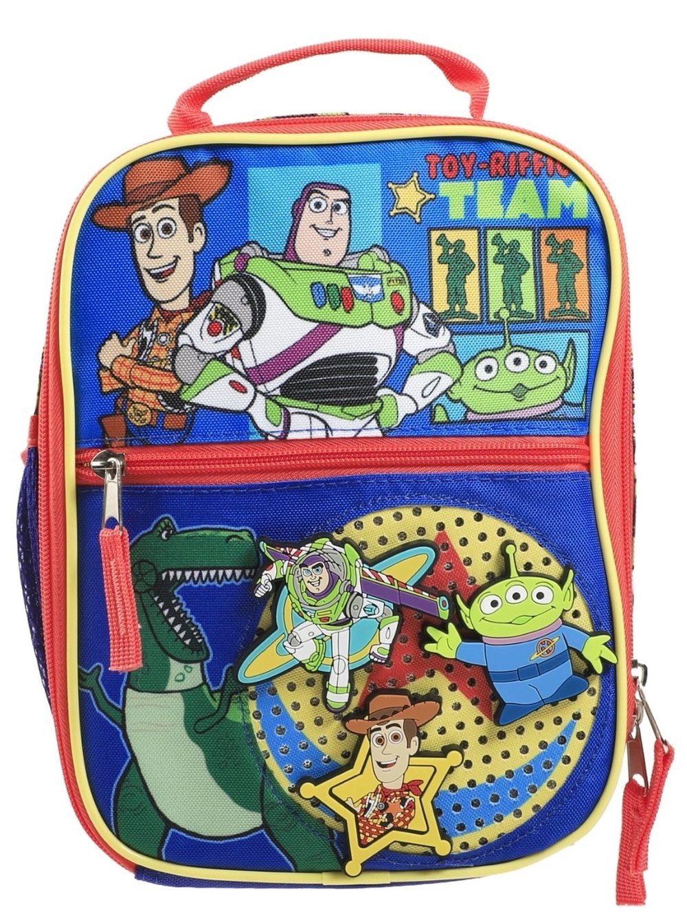 Disney Toy Story Character Lunch Tote - Blue, Red, Yellow, Green